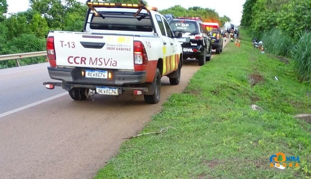 Imagem de compartilhamento para o artigo Jovem de 19 anos morre em acidente a 48 km de Coxim da MS Todo dia